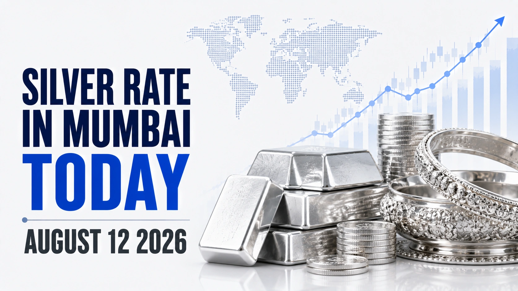 Silver Rate in Mumbai Today, August 12, 2026: Silver Holds at ₹255 Per Gram