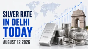 Silver Rate in Delhi Today, August 12, 2026: Silver Holds at ₹255 Per Gram