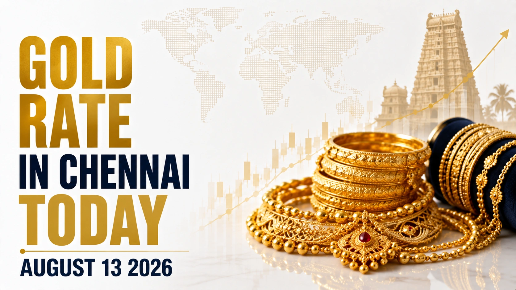 Gold Rate in Chennai Today, August 13, 2026: 24K Gold Edges Up to ₹15,492 Per Gram 