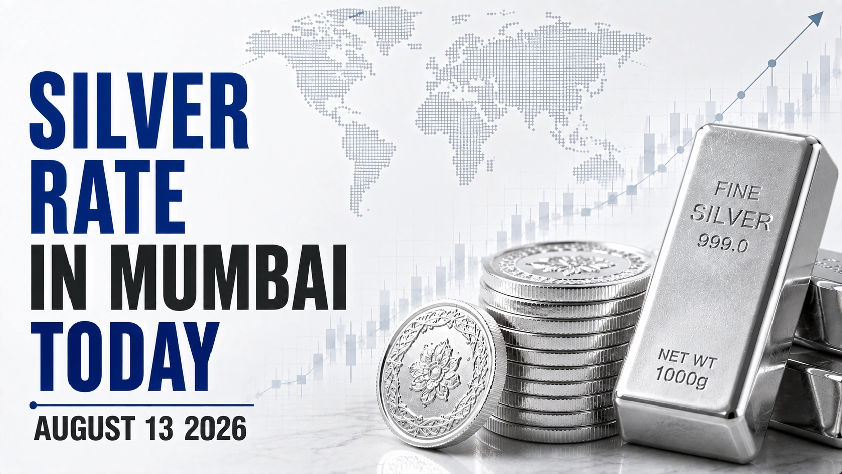Silver Rate in Mumbai Today, August 13, 2026: Silver Price Stays at ₹255 Per Gram