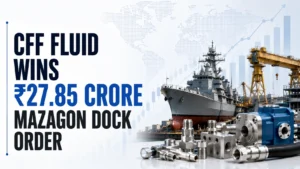 CFF Fluid Wins ₹27.85 Crore Mazagon Dock Order; Shares Rise 1.89%