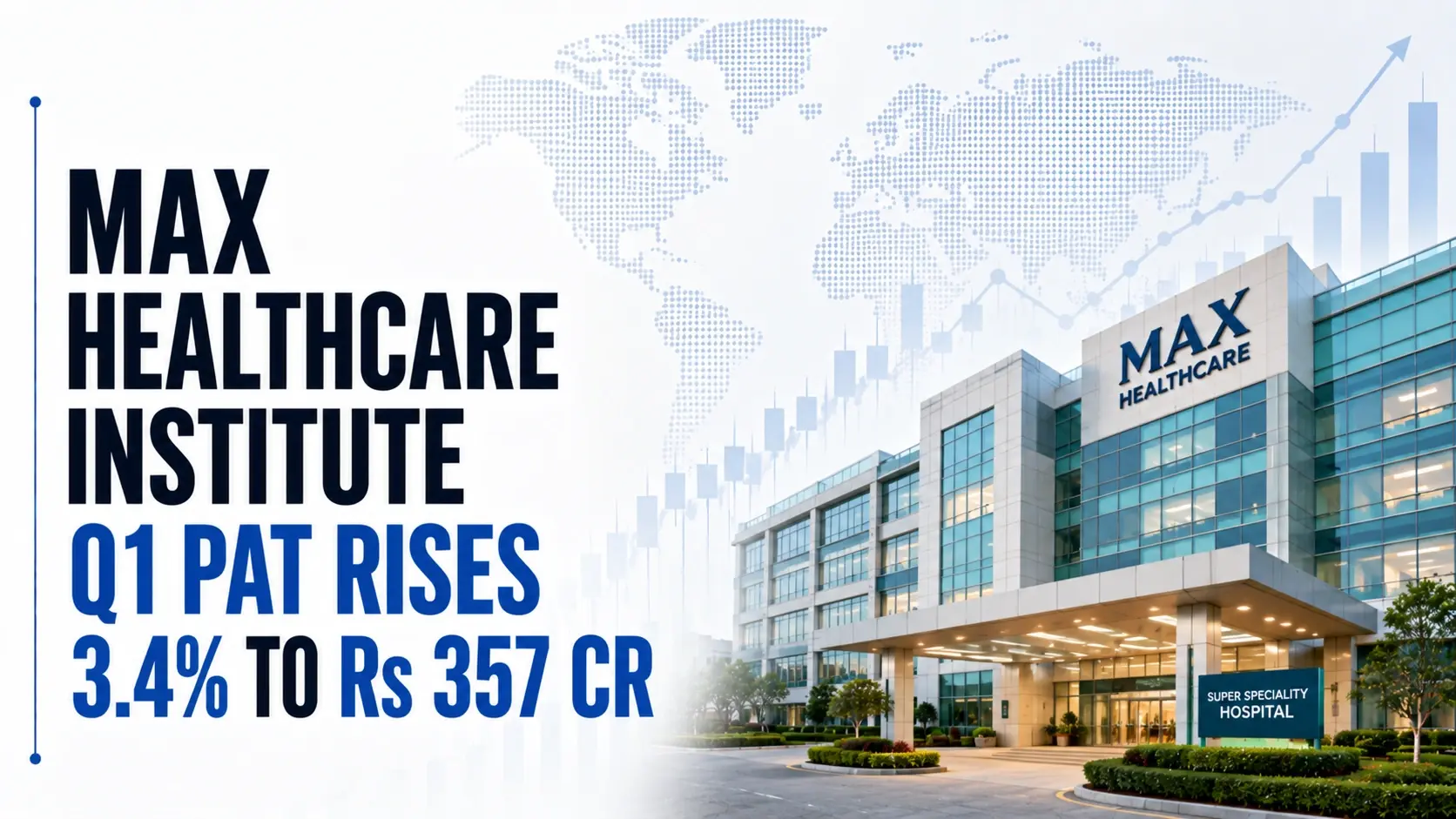 Max Healthcare Institute Q1 PAT rises 3.4% to Rs 357 Cr