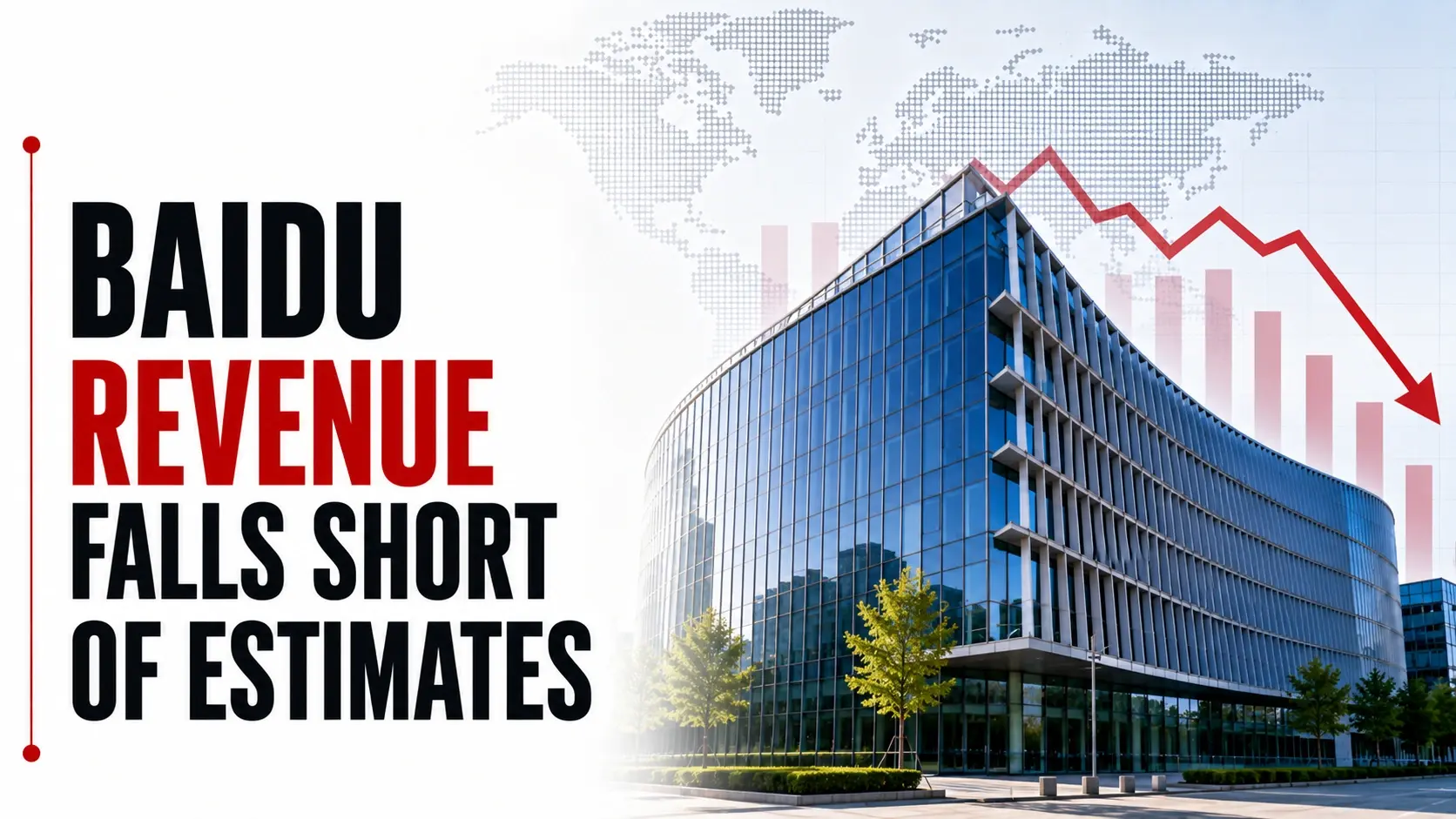 Baidu Revenue Falls Short of Estimates; ADS Shares Drop over 6% in Premarket