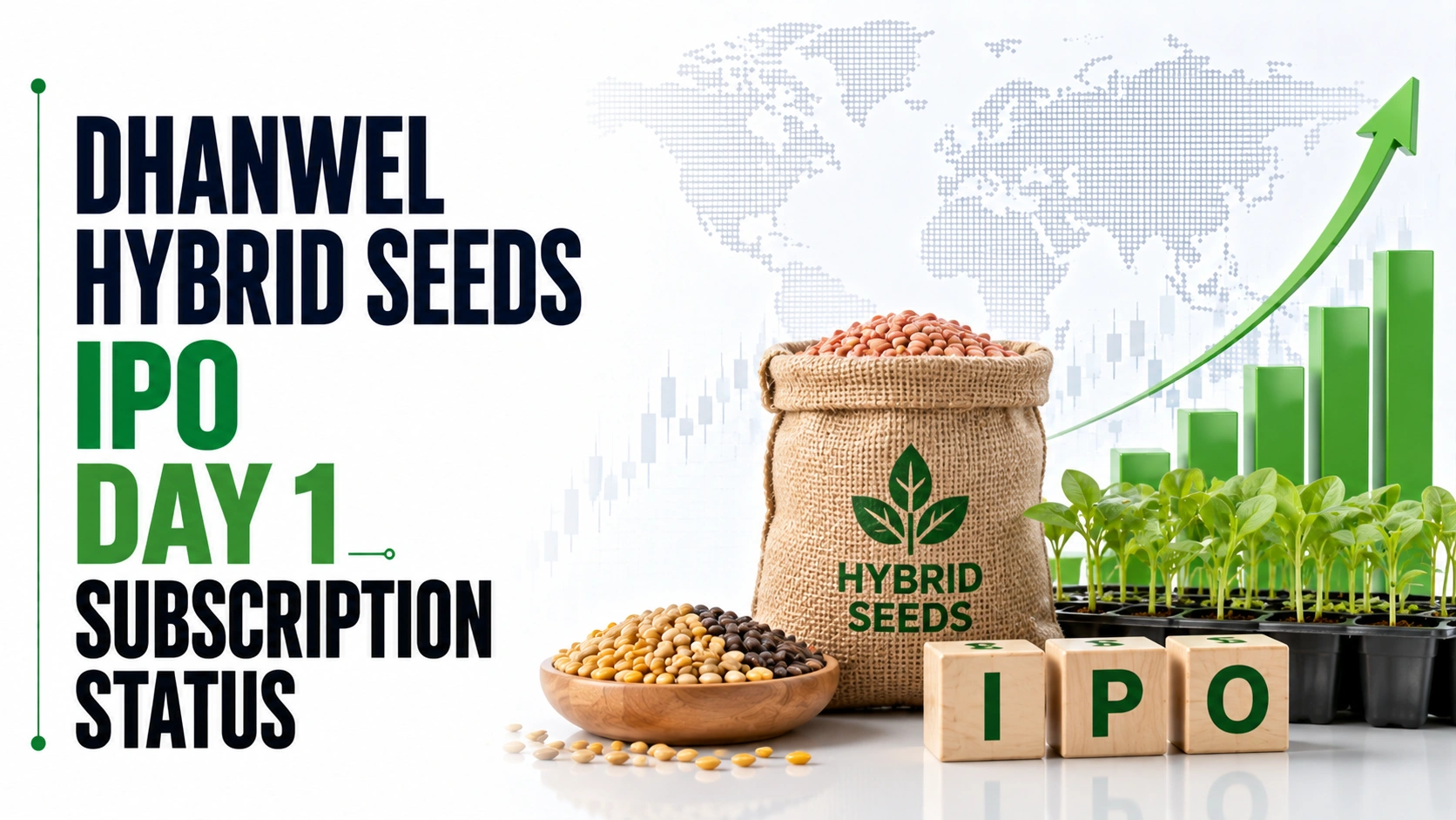 Dhanwel Hybrid Seeds IPO Day 1 Subscription Status: Issue Booked 0.02x so Far