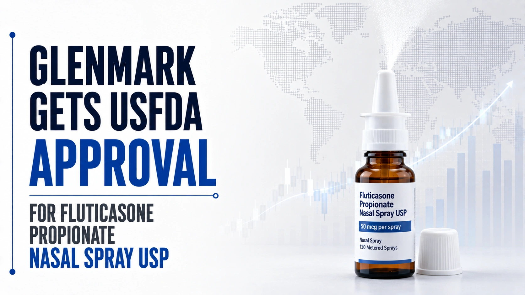 Glenmark Gets USFDA Approval For Fluticasone Propionate Nasal Spray USP; Shares Rise 0.75%