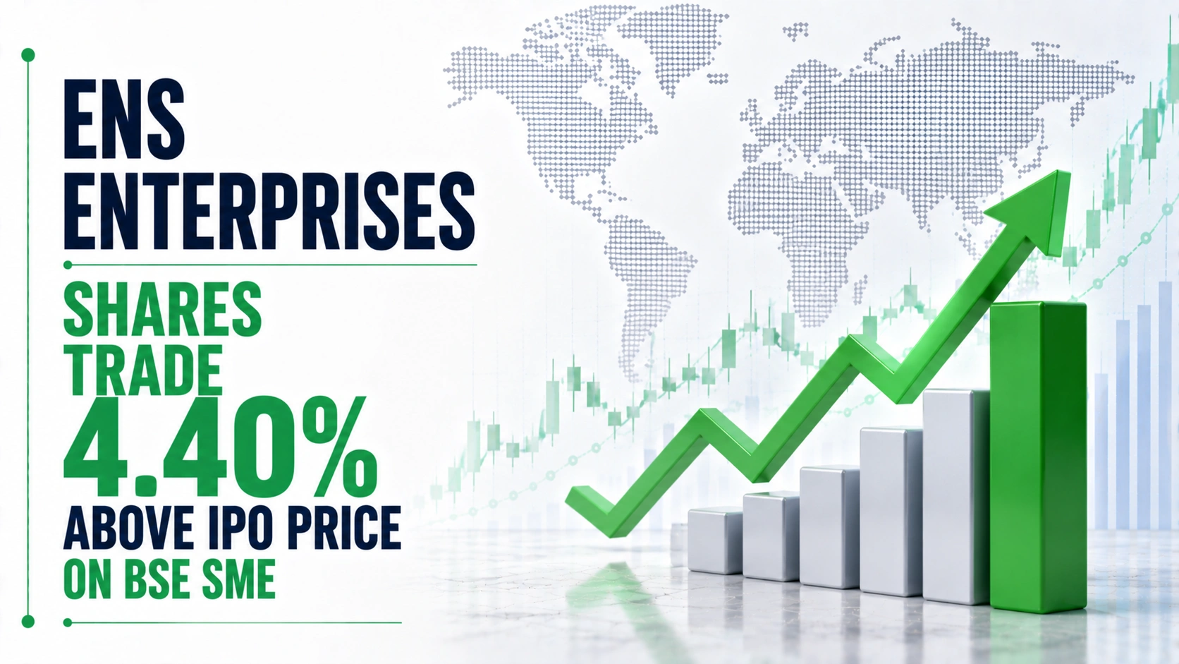 ENS Enterprises Shares Trade 4.40% Above IPO Price On BSE SME After 13.11 Times Subscription