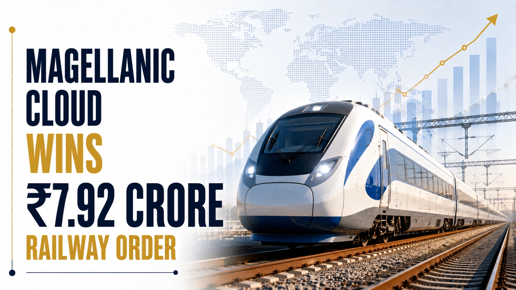 Magellanic Cloud Wins ₹7.92 Crore Railway Order; Shares Rise 0.43%