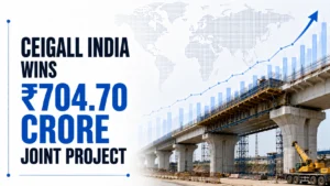 Ceigall India Wins ₹704.70 Crore Joint Project; Shares Rise 3.23%