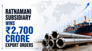 Ratnamani Wins Export Orders Worth ₹2,700 Crore; Shares Rise 14.64%