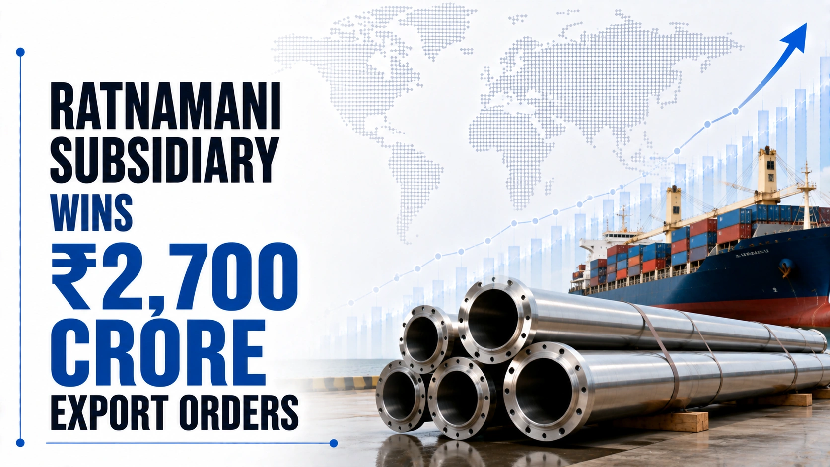 Ratnamani Wins Export Orders Worth ₹2,700 Crore; Shares Rise 14.64%
