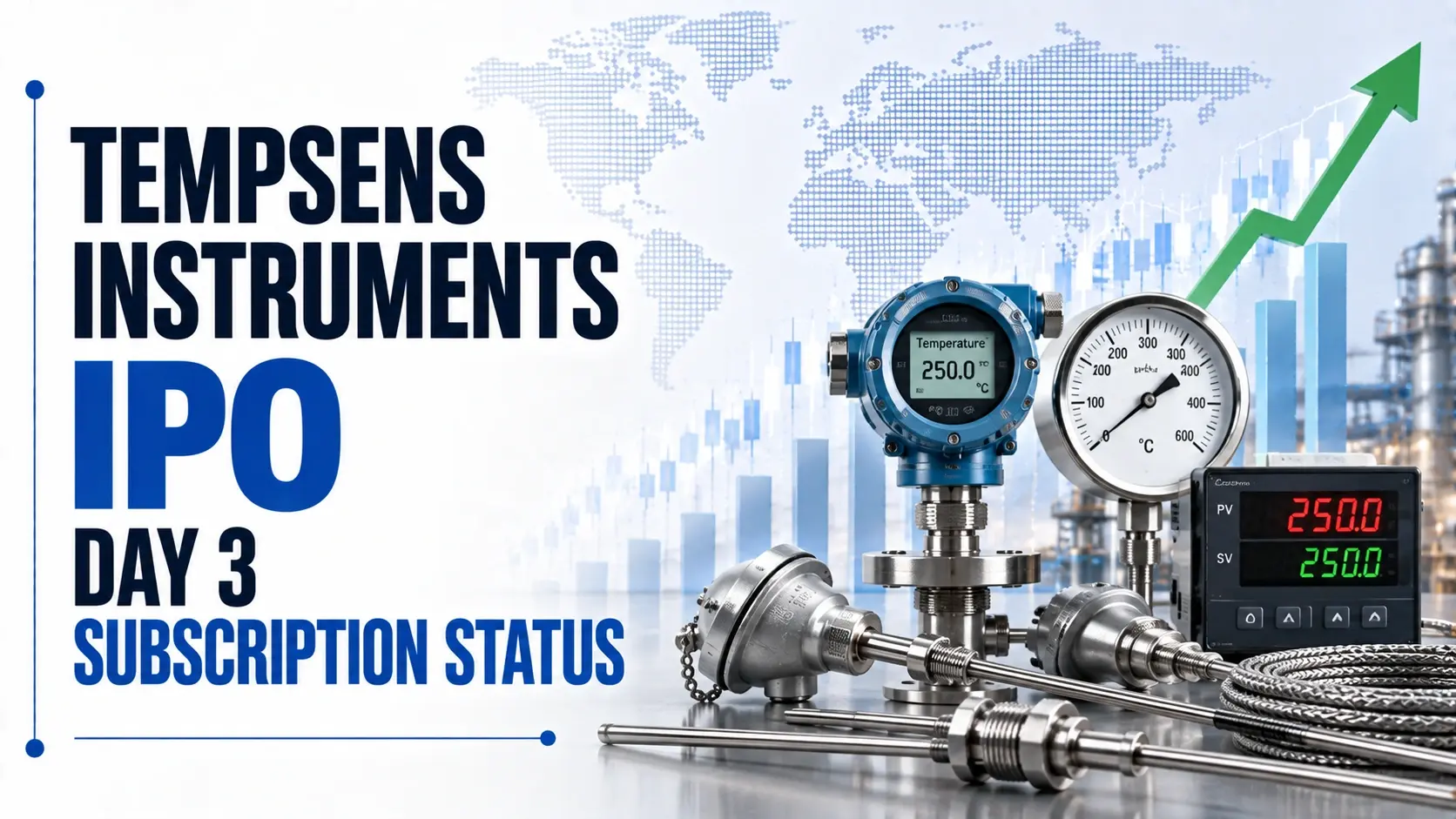 Tempsons Instruments IPO Subscription Closes at 184.16x; NII Subscription at 314.41x