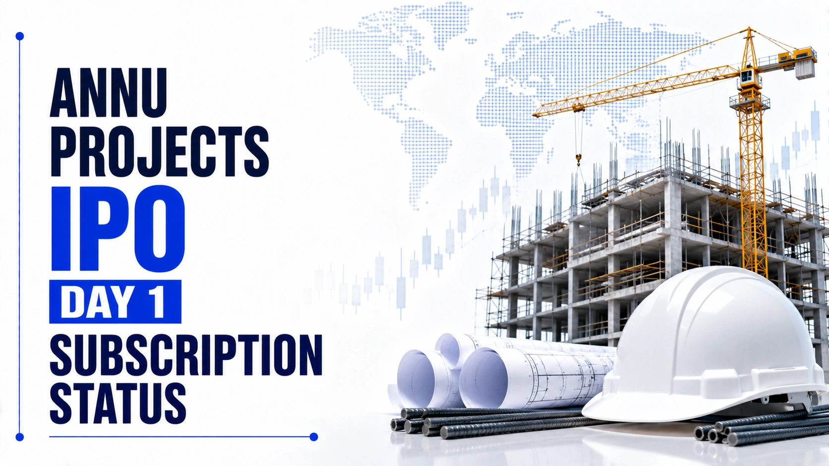 Annu Projects IPO Day 1 Subscription Status: Issue Subscribed 0.04x, Retail Leads Early Demand