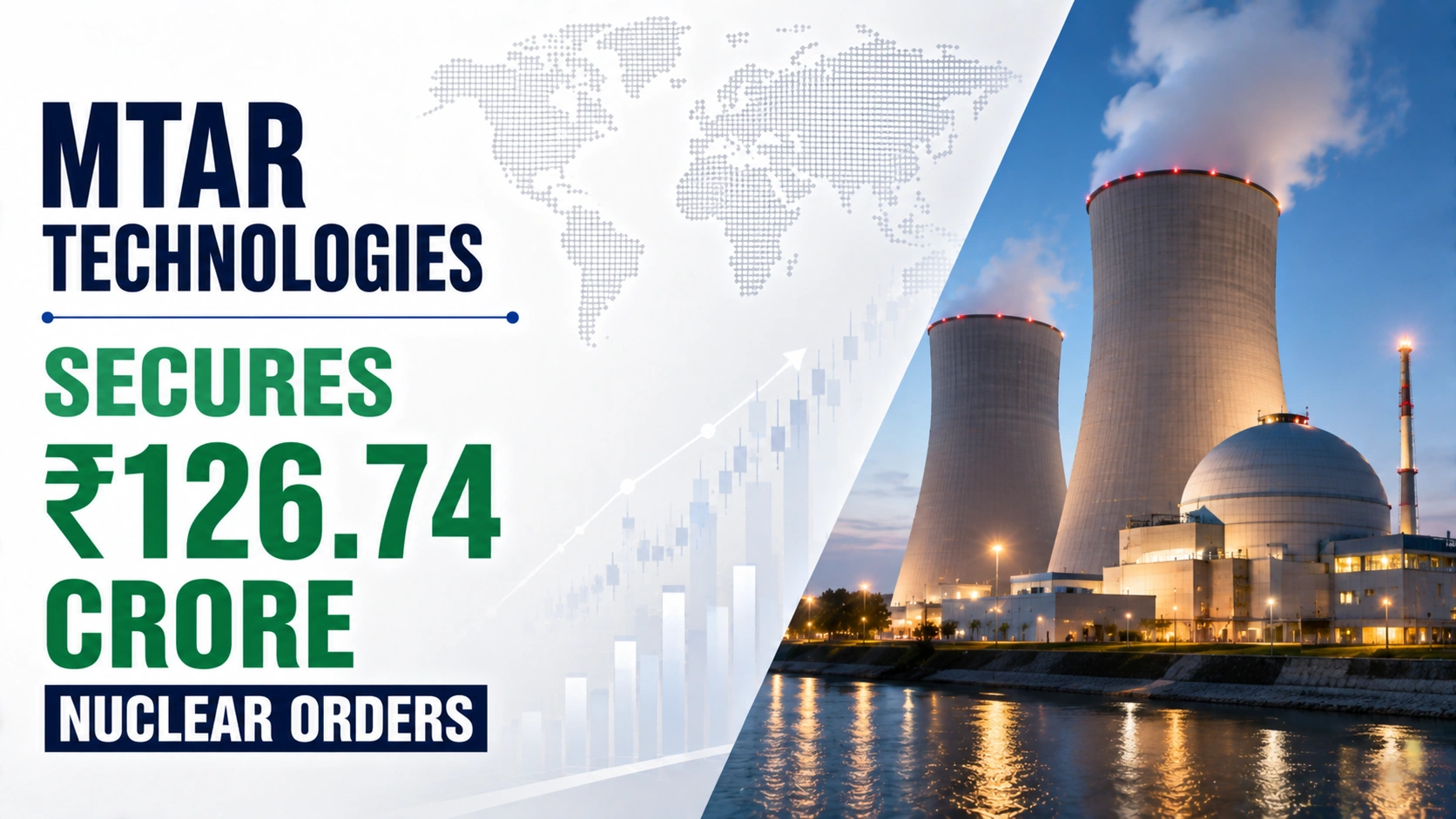 MTAR Technologies Secures ₹126.74 Crore Nuclear Orders; Shares Rise 2.68%