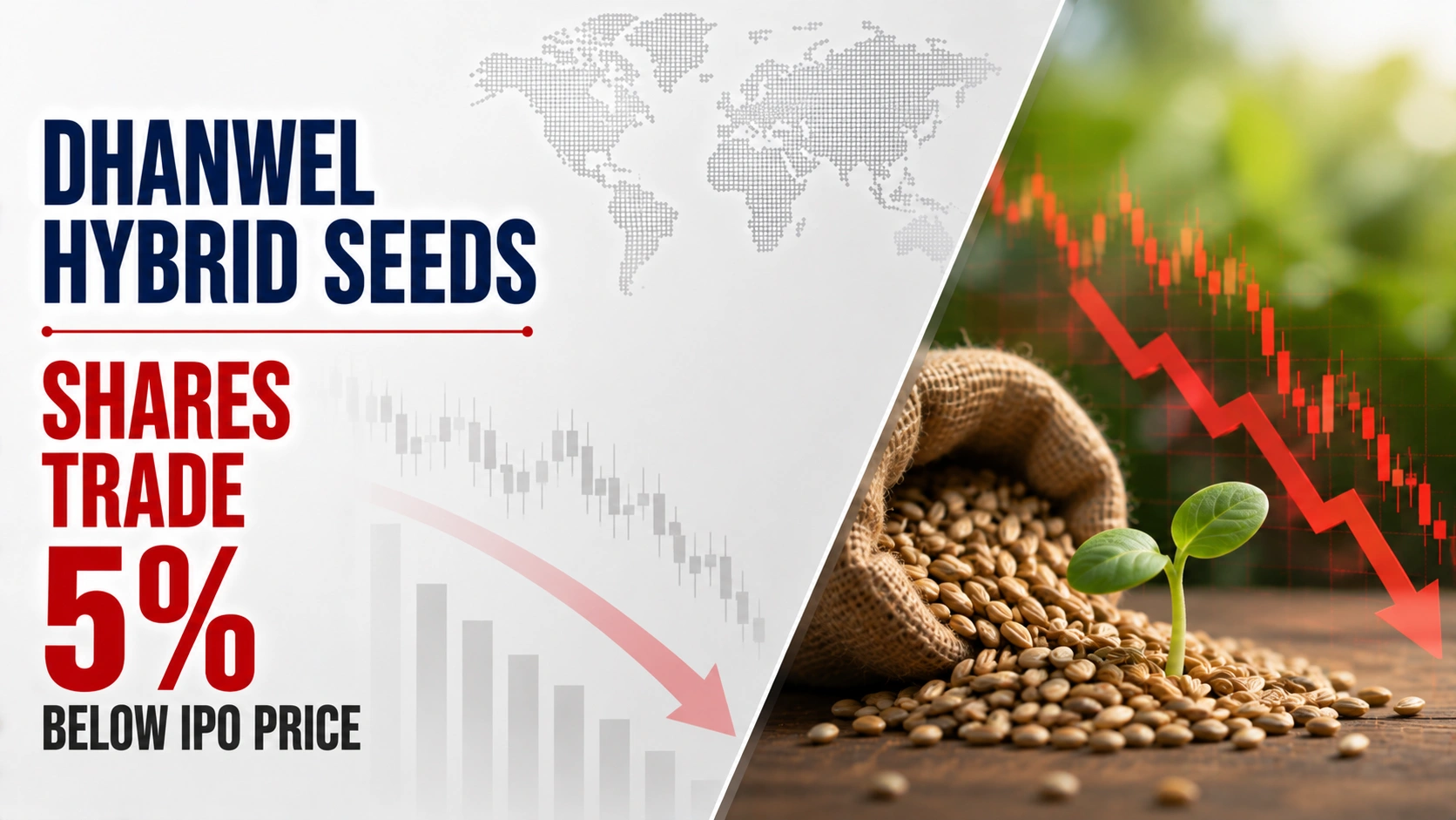 Dhanwel Hybrid Seeds Shares Trade 5% Below IPO Price On BSE SME After ₹26.73 Crore Issue