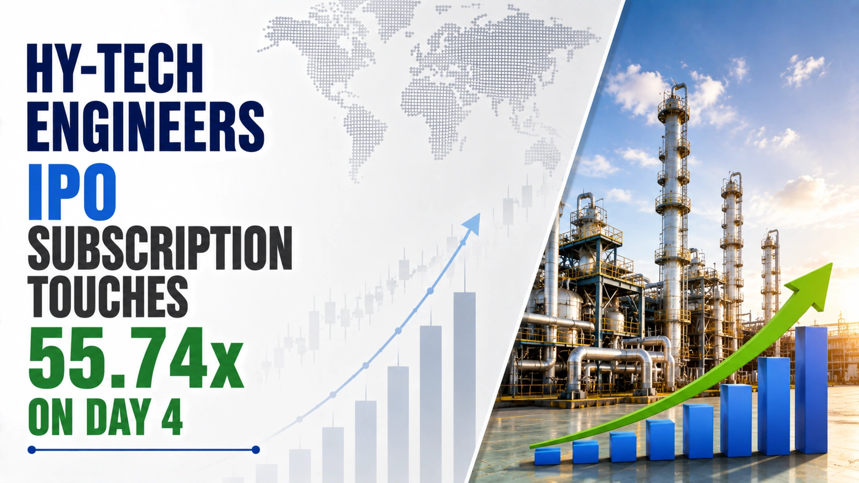 Hy-Tech Engineers IPO Subscription Touches 55.74x on Day 4; NII Demand Nears 100x