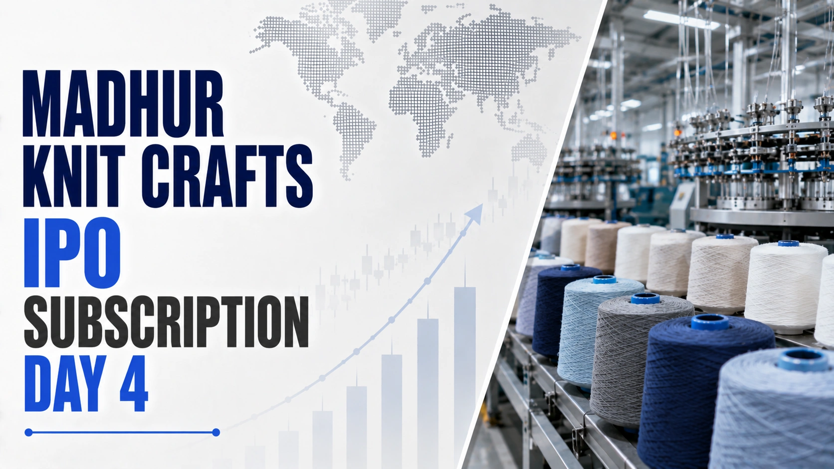 Madhur Knit Crafts IPO Subscription Day 4: Issue Subscribed 0.88 Times