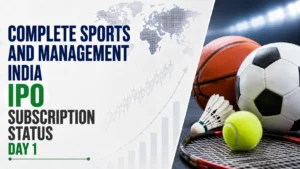 Complete Sports and Management India IPO Subscription Status Day 1