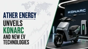 Ather Energy Unveils Konarc And New EV Technologies; Shares Rise 2.58%