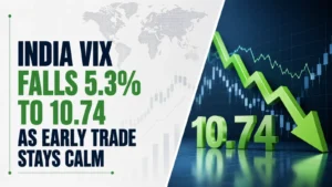 India VIX Falls 5.3% to 10.74 as Early Trade Stays Calm