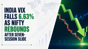 India VIX Falls 6.63% as Nifty Rebounds After Seven-Session Slide