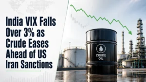 India VIX Falls Over 3% as Crude Eases Ahead of US Iran Sanctions