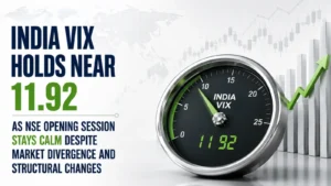 India VIX Holds Near 11.92 as NSE Opening Session Stays Calm Despite Market Divergence and Structural Changes 