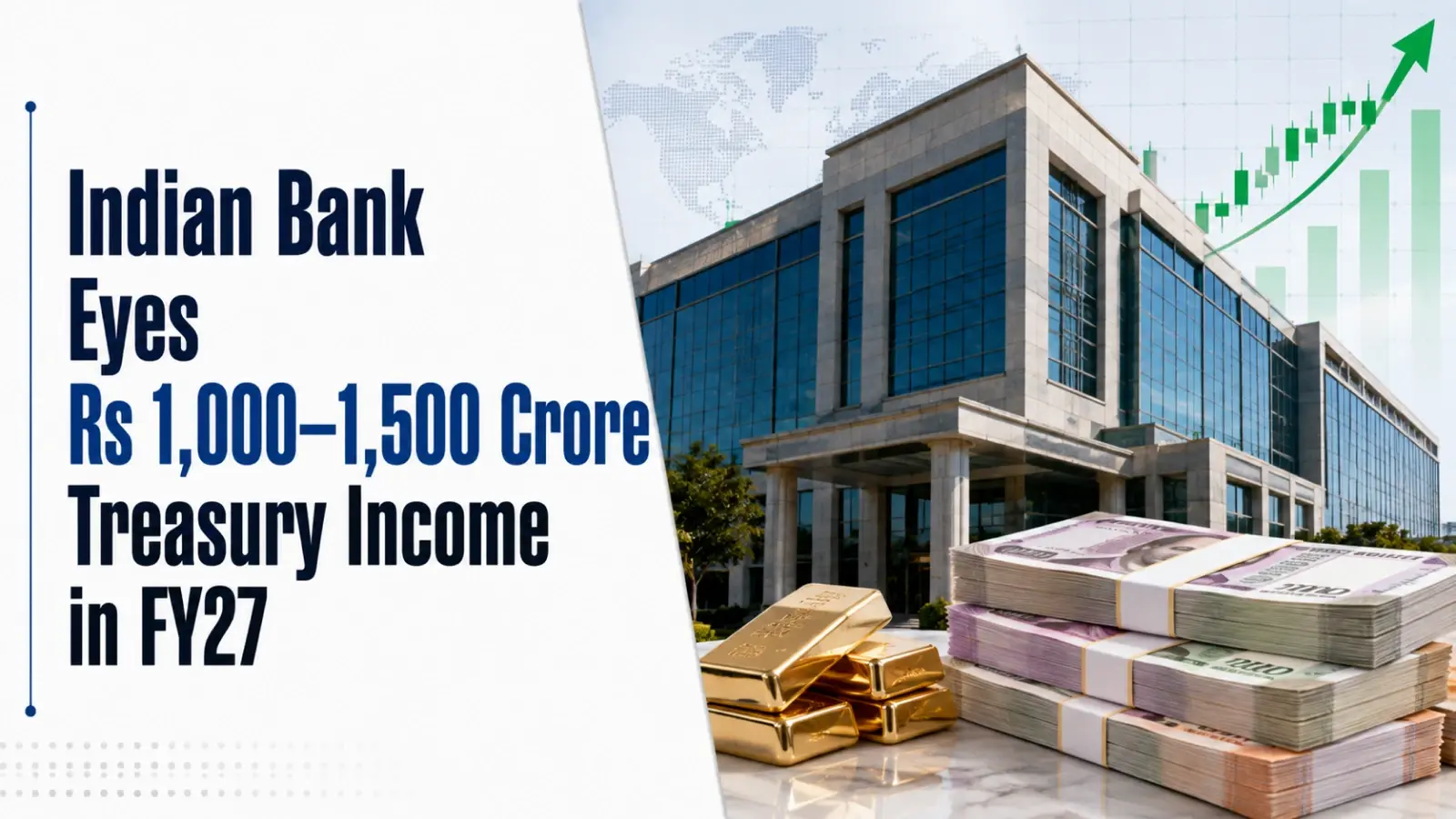 Indian Bank Eyes Rs 1,000–1,500 Crore Treasury Income in FY27