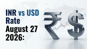 INR vs USD Rate, August 27, 2026: Rupee Rises 4 Paise to 95.40 Against US Dollar in Early Trade