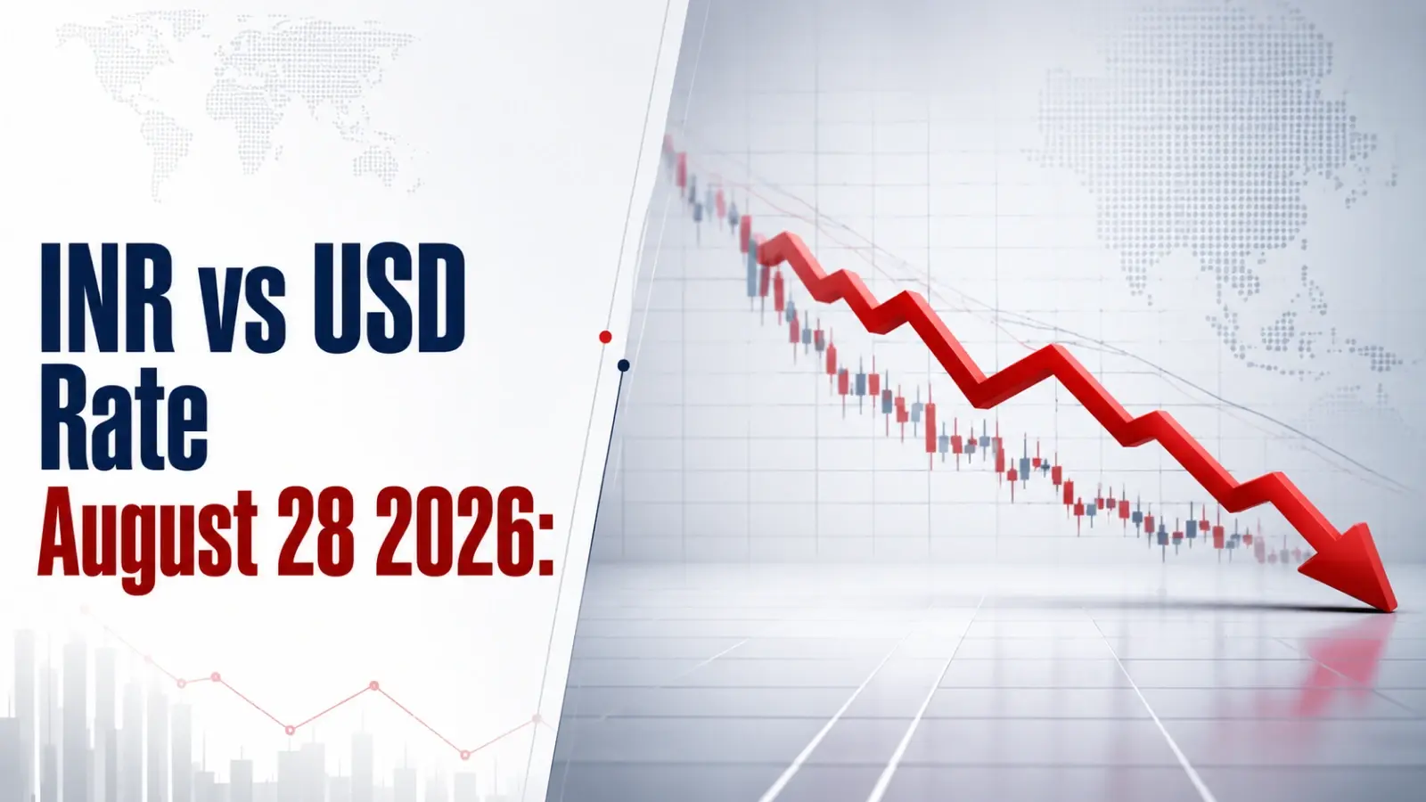 INR vs USD Rate, August 28, 2026: Rupee Declines 10 Paise to 95.55 Against US Dollar in Early Trade