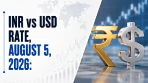 INR vs USD Rate, August 5, 2026: Rupee Gains 13 Paise To Close at 95.15 Against US Dollar Post-RBI Policy Decision