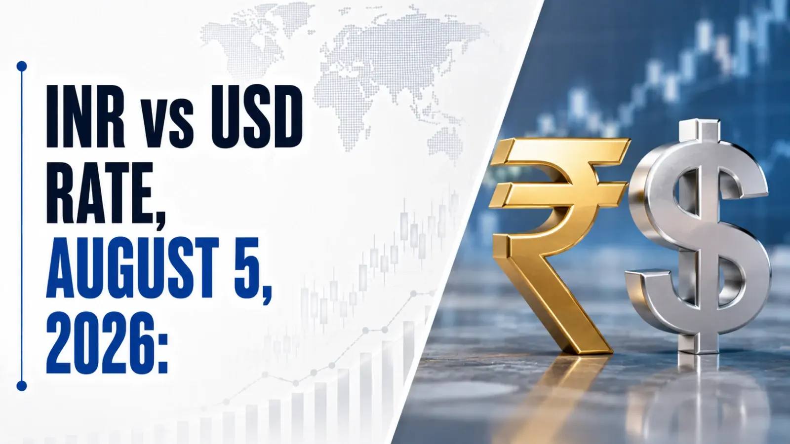 INR vs USD Rate, August 5, 2026: Rupee Gains 13 Paise To Close at 95.15 Against US Dollar Post-RBI Policy Decision