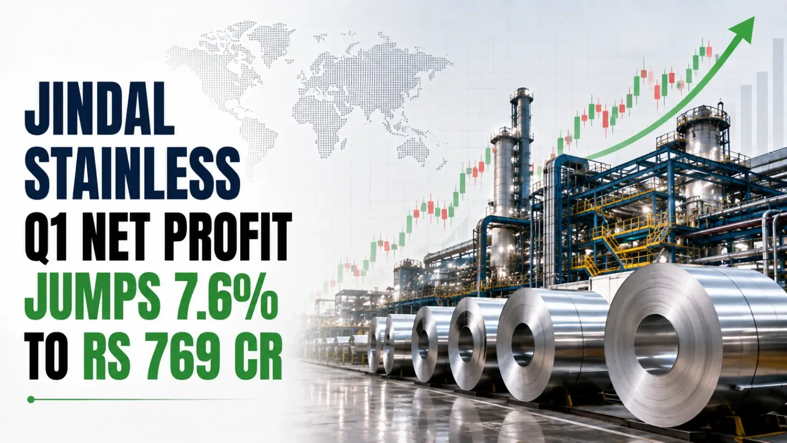 Jindal Stainless Q1 Net Profit Jumps 7.6% to Rs 769 Cr