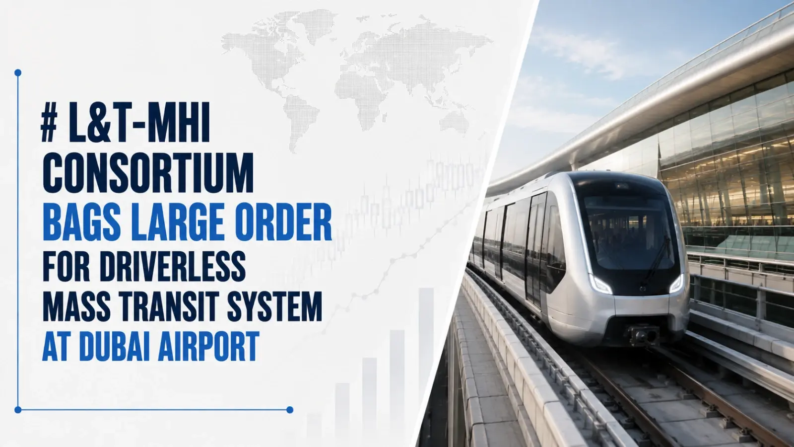 L&T-MHI Consortium Bags Large Order for Driverless Mass Transit System at Dubai Airport