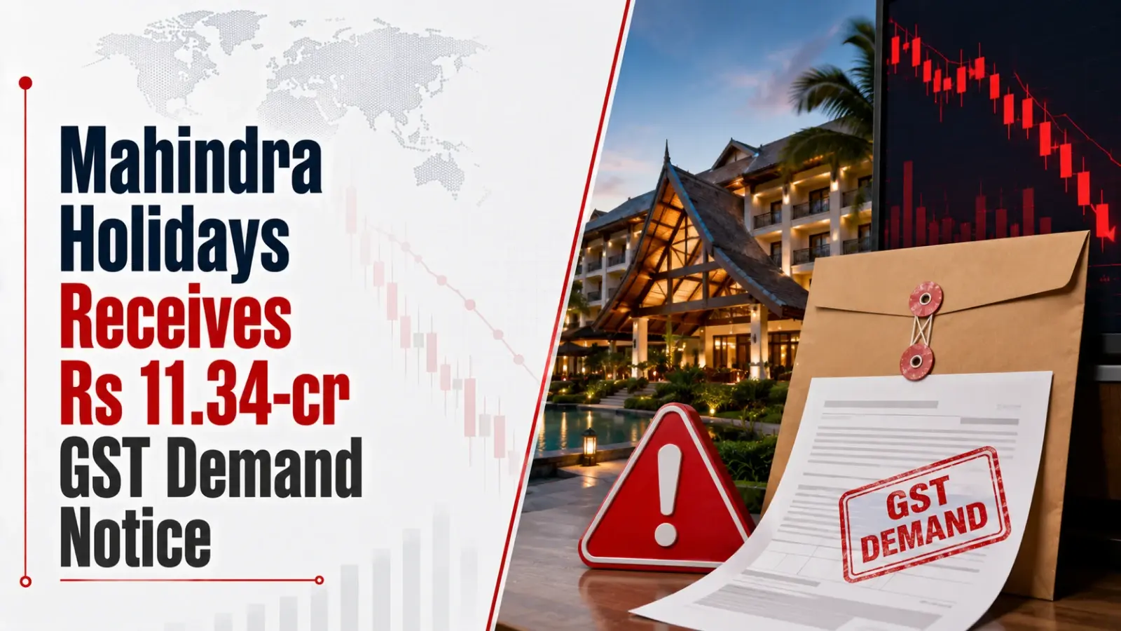 Mahindra Holidays Receives Rs 11.34-cr GST Demand Notice