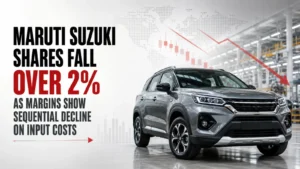 Maruti Suzuki Shares Fall Over 2% As Margins Show Sequential Decline on Input Costs  