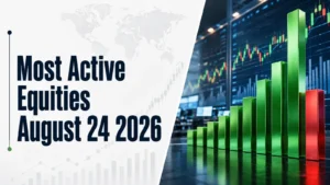 Most Active Equities, August 24, 2026 at 11:30 AM IST: PC Jeweller Leads Trading Activity