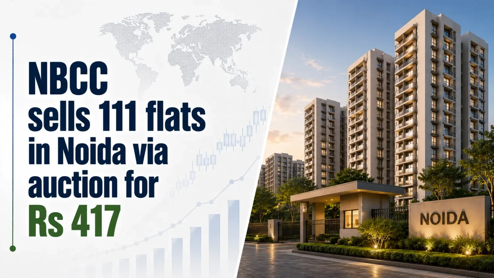 NBCC Sells 111 Flats in Noida via Auction for Rs 417cr