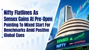 Nifty Flatlines As Sensex Gains At Pre-Open Pointing To Mixed Start For Benchmarks Amid Positive Global Cues