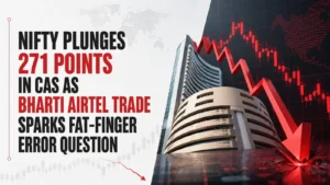 Nifty Plunges 271 Points in CAS as Bharti Airtel Trade Sparks Fat-Finger Error Question