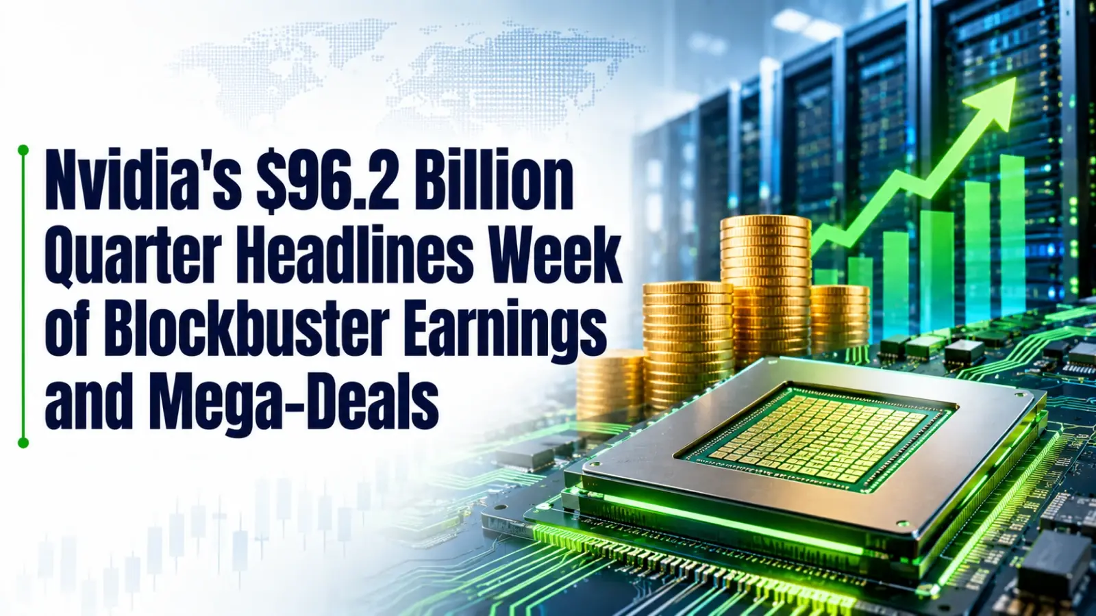 Nvidia's $96.2 Billion Quarter Headlines Week of Blockbuster Earnings and Mega-Deals