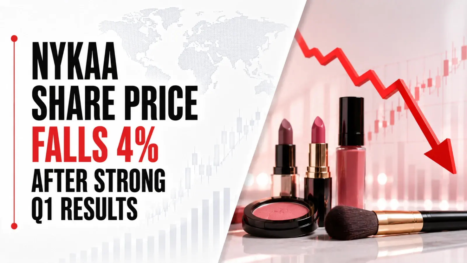 Nykaa Share Price Falls 4% After Strong Q1 Results