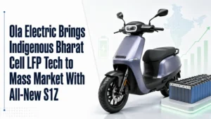 Ola Electric Brings Indigenous Bharat Cell LFP Tech to Mass Market With All-New S1Z
