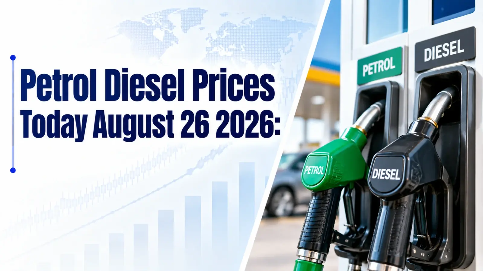 Petrol, Diesel Prices Today, August 26, 2026: Check Latest Rates in Delhi, Mumbai, Hyderabad, Bangalore