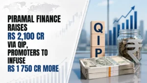Piramal Finance Raises Rs 2,100 Cr via QIP, Promoters To Infuse Rs 1,750 Cr More
