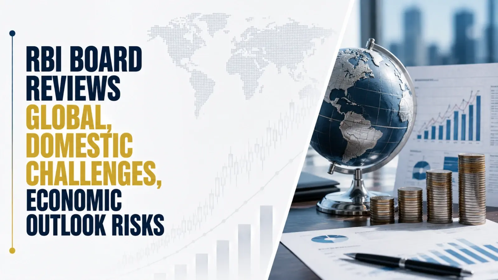 RBI Board Reviews Global, Domestic Challenges, Economic Outlook Risks