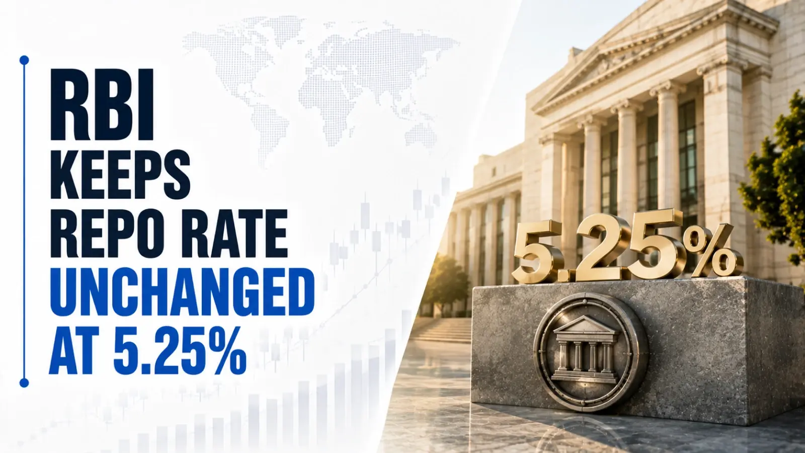 RBI Keeps Repo Rate Unchanged at 5.25%