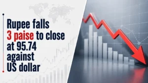 INR vs USD Rate, August 24, 2026: Rupee Falls 3 Paise To Close at 95.74 Against US Dollar