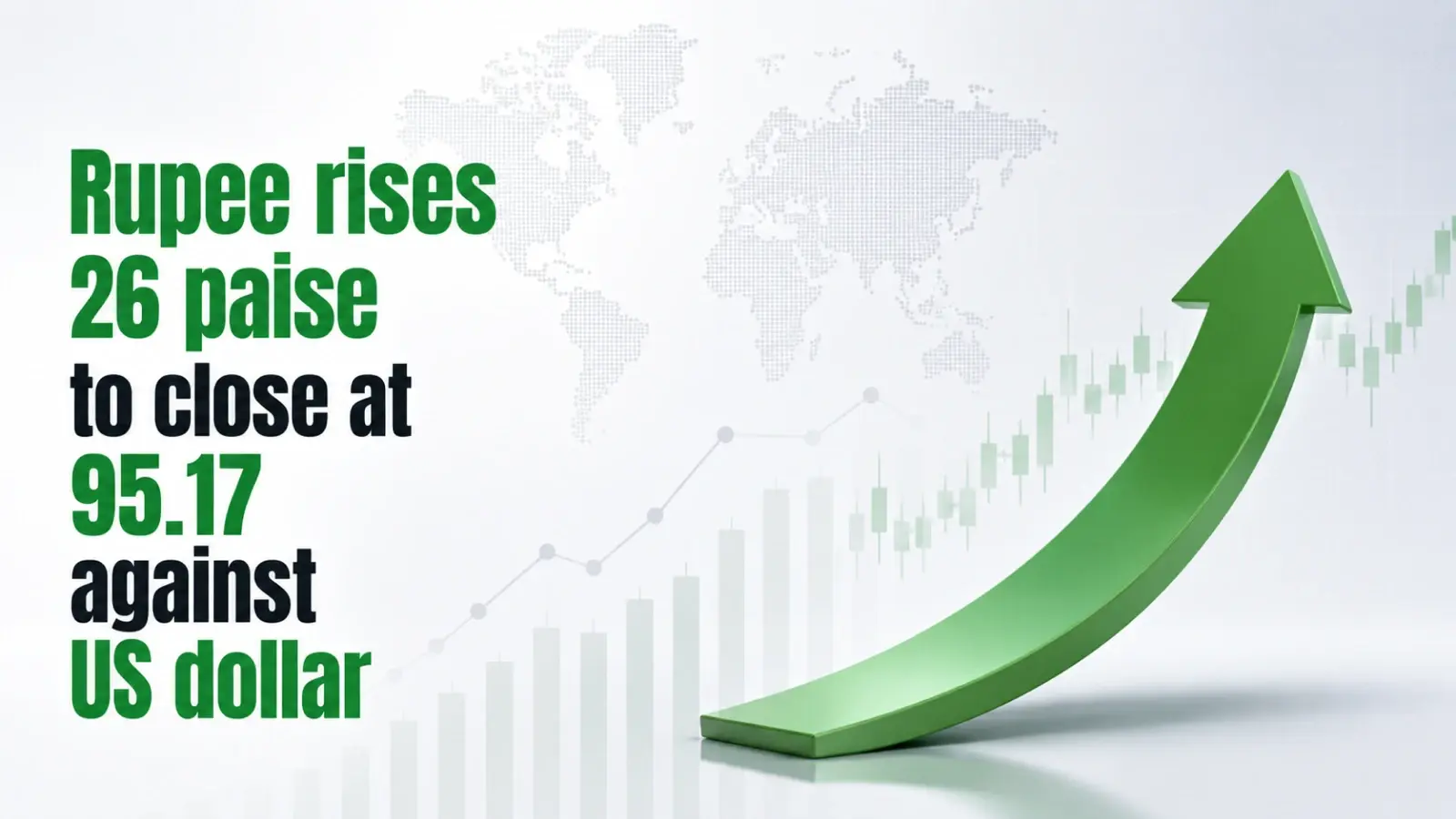 INR vs USD Rate, August 31, 2026: Rupee Rises 26 Paise To Close at 95.17 Against US Dollar