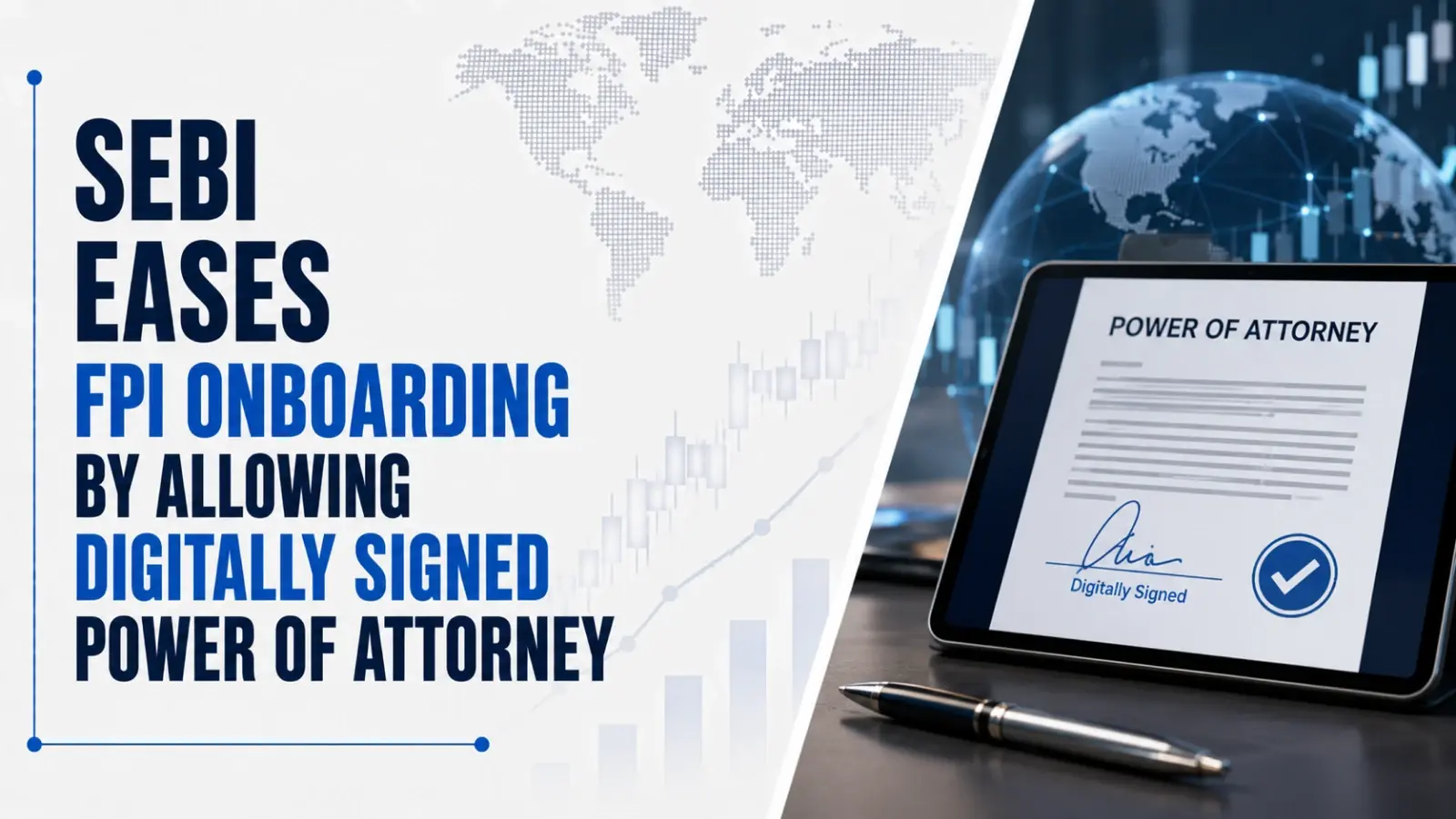 Sebi Eases FPI Onboarding by Allowing Digitally Signed Power of Attorney
