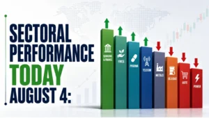 Sectoral Performance Today, August 4: IT Drags Markets, Financials Decline Ahead of RBI Policy